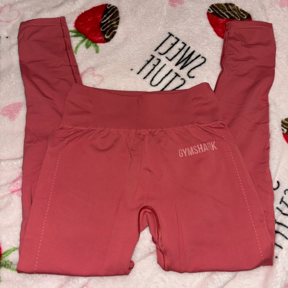 Gymshark breeze lightweight seamless leggings rose slate